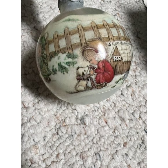 2 Pc Norman Rockwell Christmas Ornaments 1989 Betsey Clark Saturday Evening Post - Picture 6 of 10